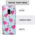 Bouffants and Broken Hearts Party Flamingos Galaxy S9 Skin